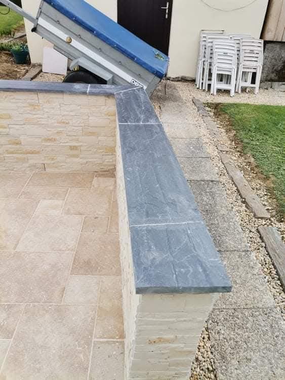 Terrasse carrelée antidérapante